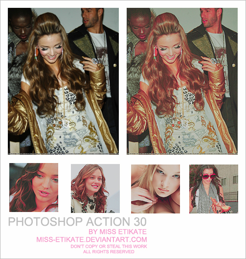 Photoshop Action 30 by miss etikate