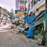 Patong Beach, Thailand, after the tsunami